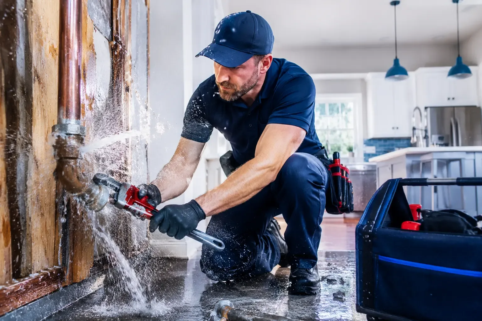 Local emergency pipe repair professionals in Rhodes, IA